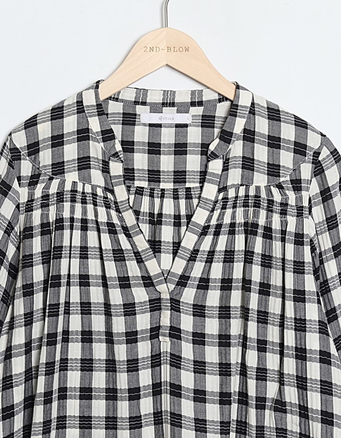 shuca Gauze Tunic Shirts 상품이미지2