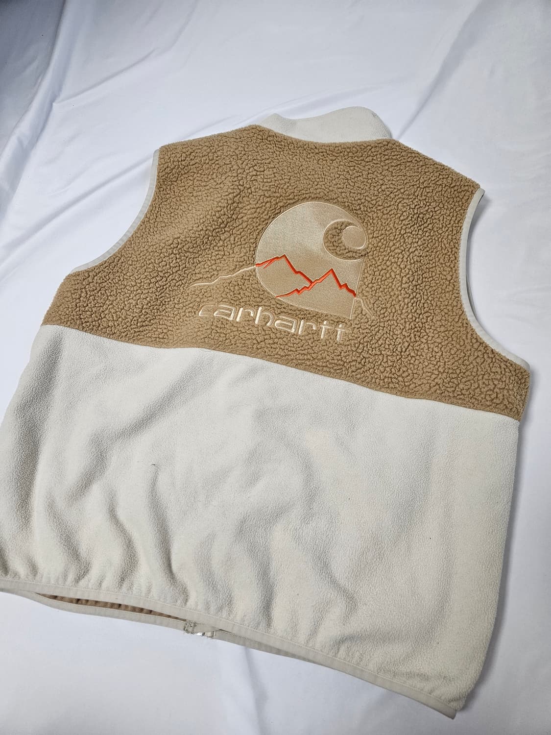 칼하트 WIP 아웃도어 C 베스트 플리스 후리스 조끼 집업자켓 M 상품이미지2