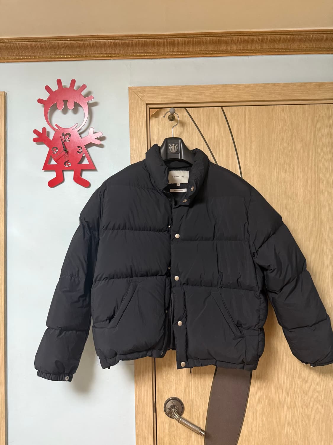 브라운야드 24FW 패딩 블랙 3사이즈 상품이미지4