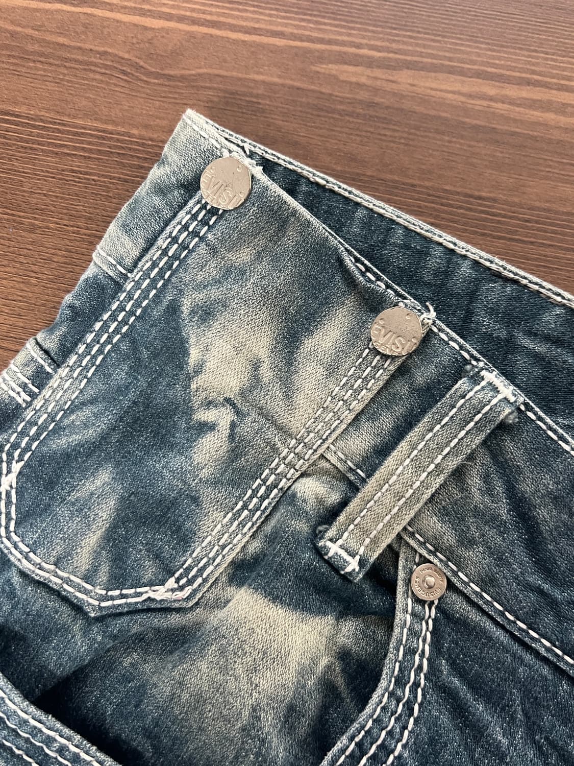 Evisu 에비수 스톤 워싱 데님 팬츠 상품이미지4
