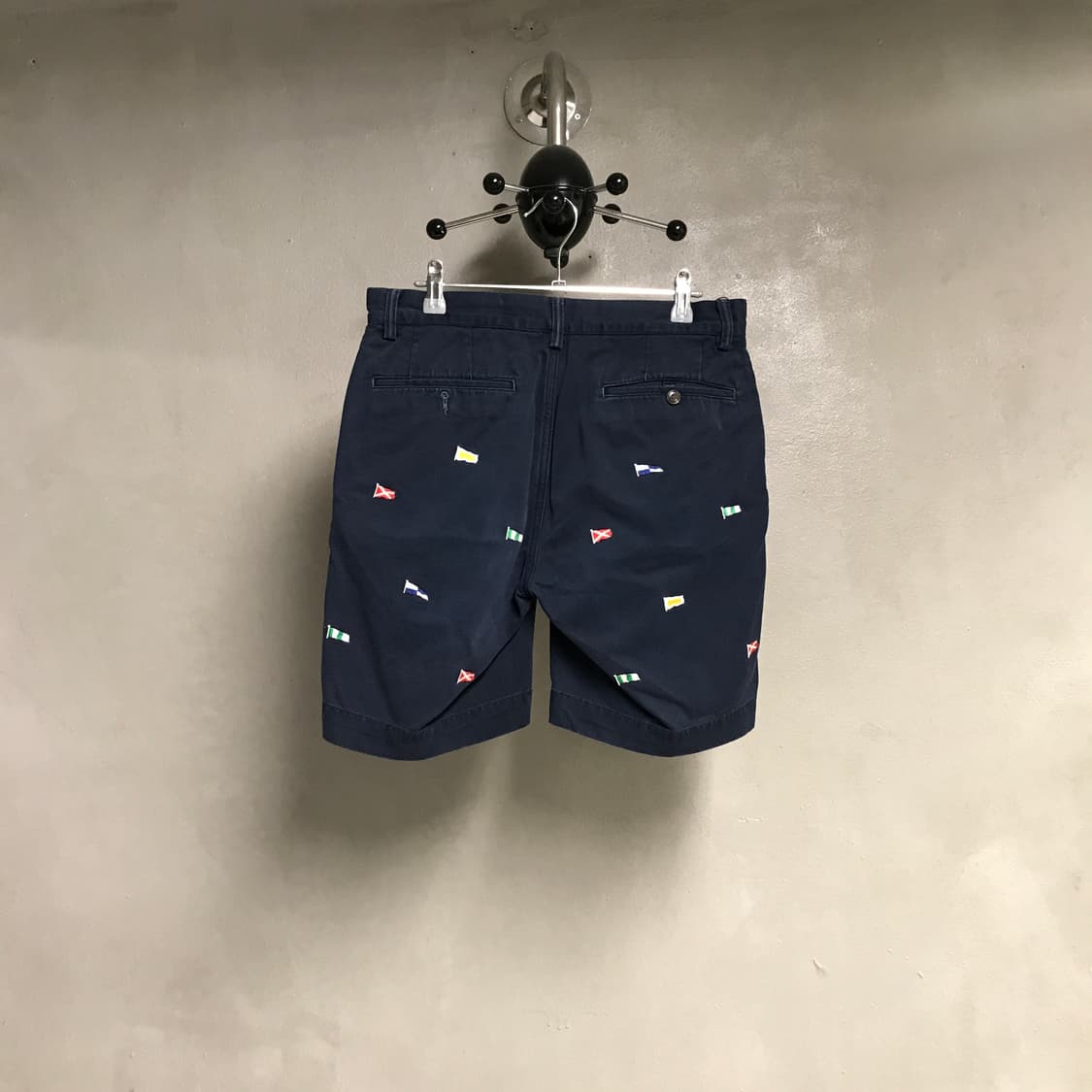 폴로 랄프로렌 멀티 자수 치노 반바지 네이비 30 상품이미지1
