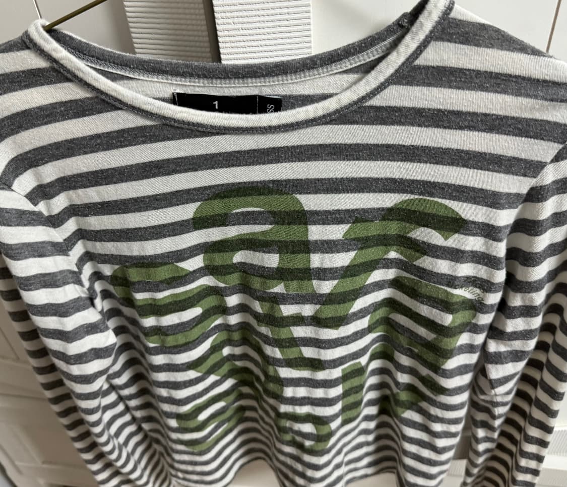 사파리스팟 스프라이트 보더티 1/2  1사이즈 상품이미지1