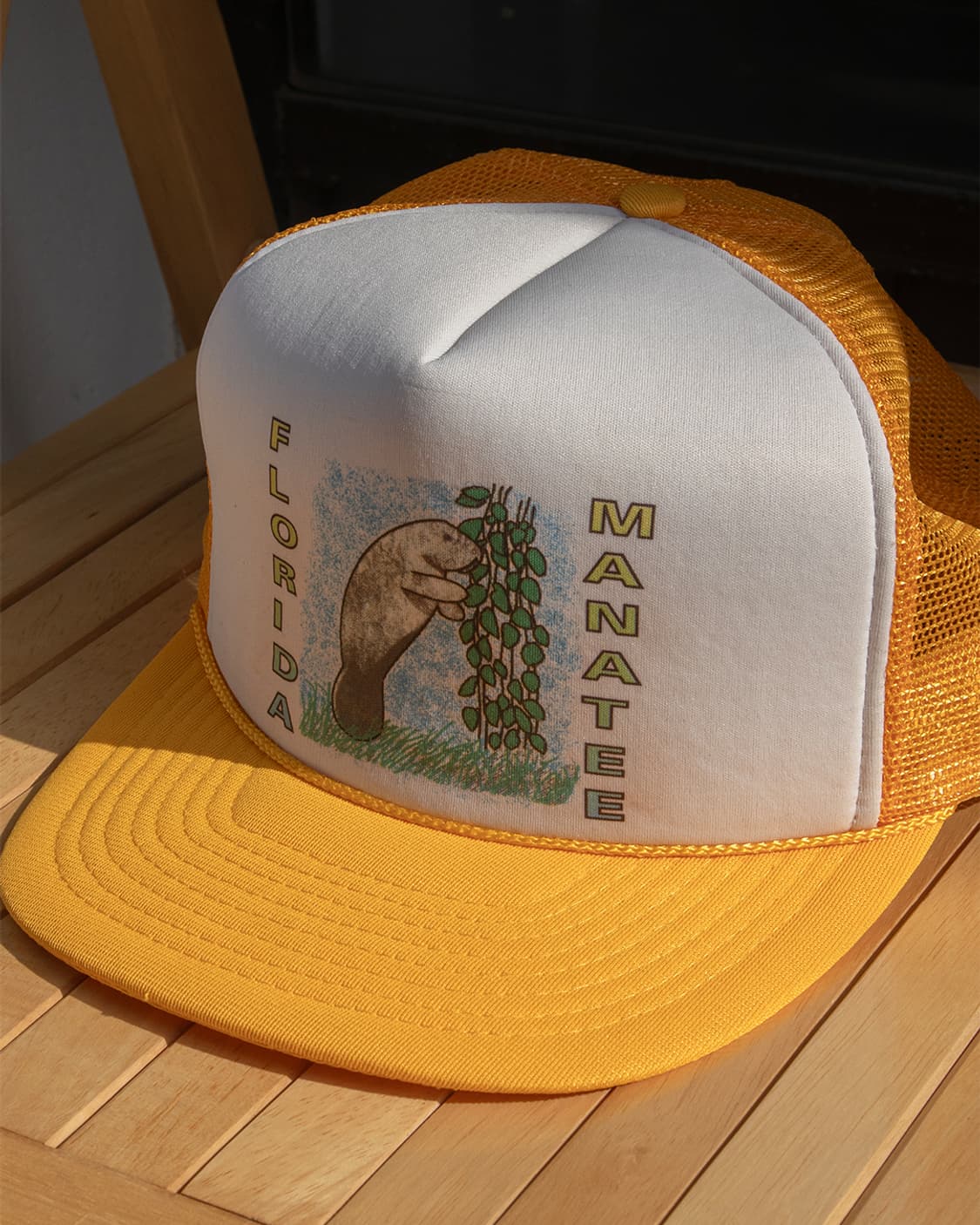 Florida Manatee 매쉬 트러커 캡 상품이미지2