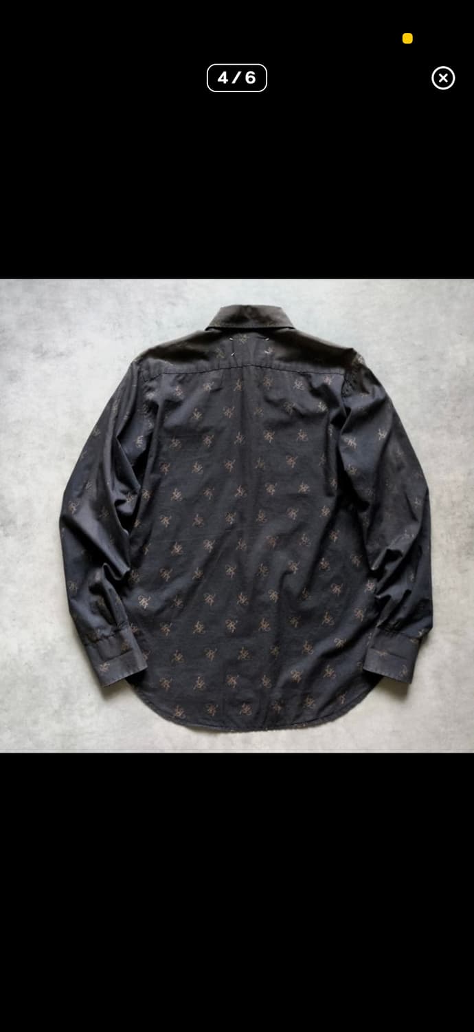 마틴 마르지엘라 모노그램 패턴 셔츠 상품이미지2