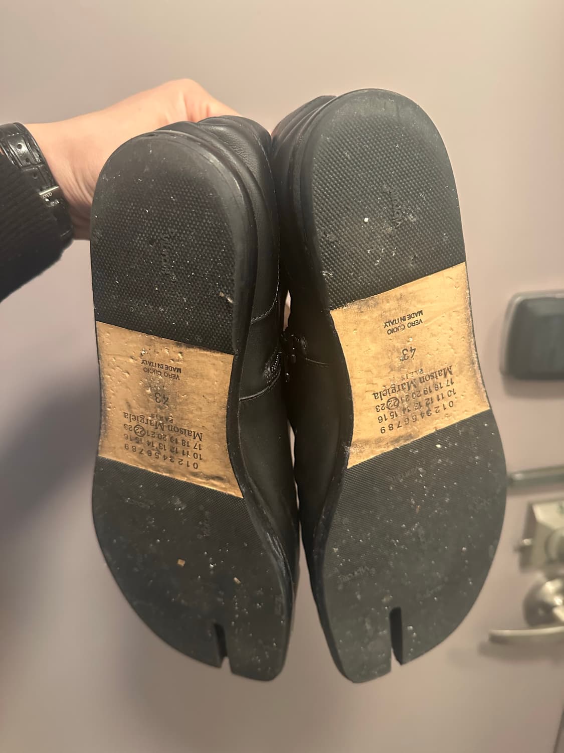 마르지엘라 타비 부츠 블랙 43 상품이미지5