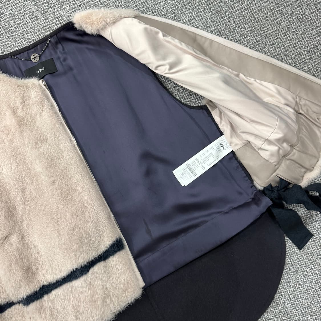 O'2nd 밍크 베스트 상품이미지5