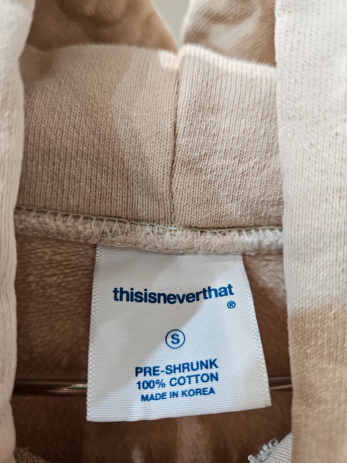 디스이즈네버댓 오버핏 후드티 상품이미지7