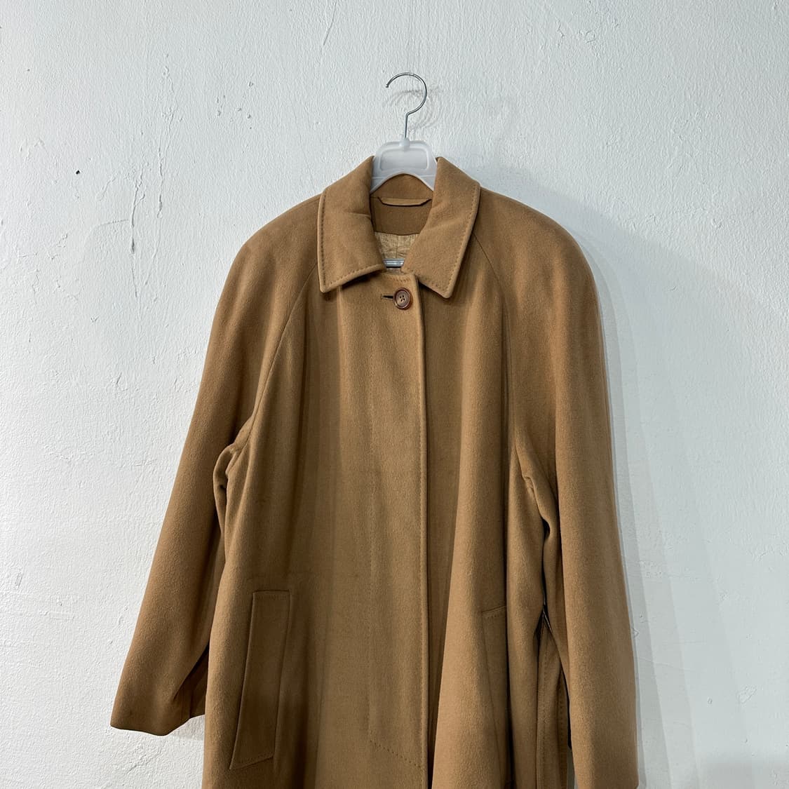 Dorland 퓨어캐시미어100% 오버핏 롱코트 여성 상품이미지4