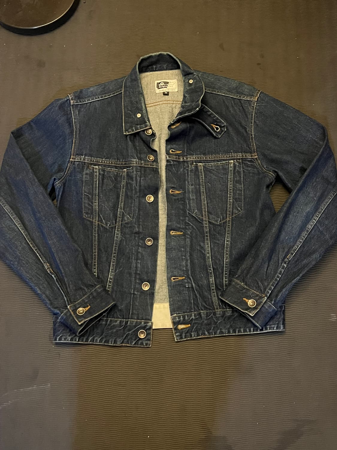 엔지니어드가먼츠 타입5 콘데님 셀비지 트러커 m(100) 상품이미지2