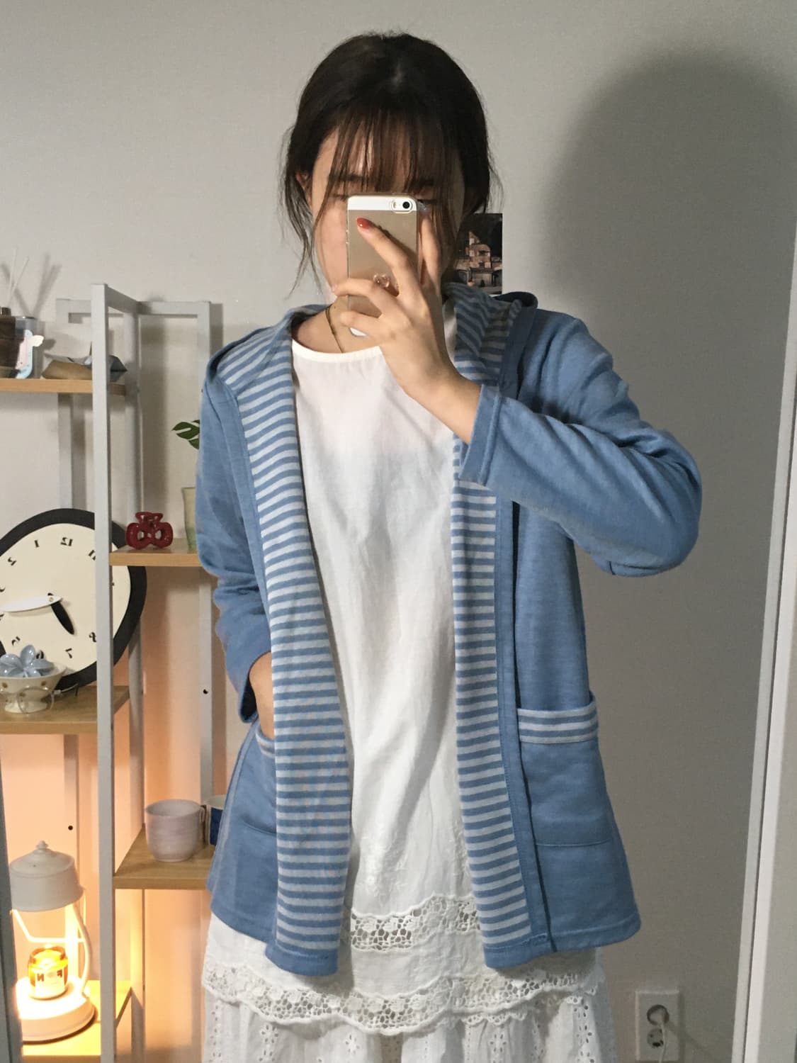 소다 스트라이프 후드자켓 상품이미지2