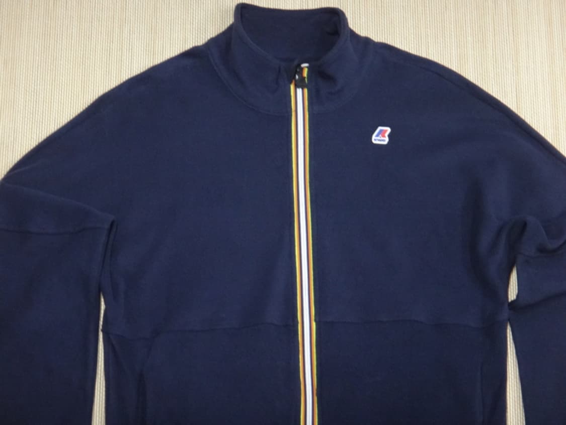 (M) 까웨 K WAY 르브레 공용 플리스 집업 네이비 상품이미지3