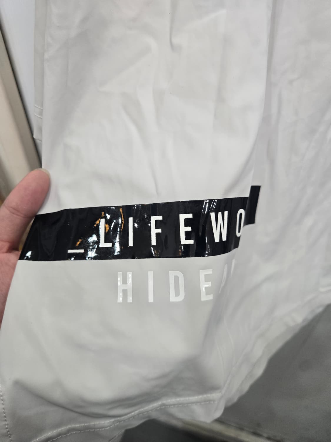 FREE사이즈)) LIFE WORK 라이프워크 언발란스 반팔티셔츠! 상품이미지3