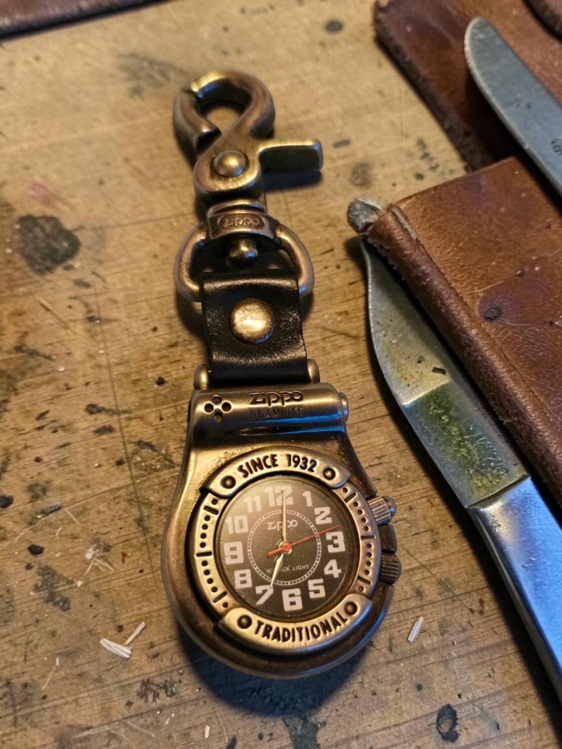 Zippo Beamlite 포켓 워치 키링 상품이미지1