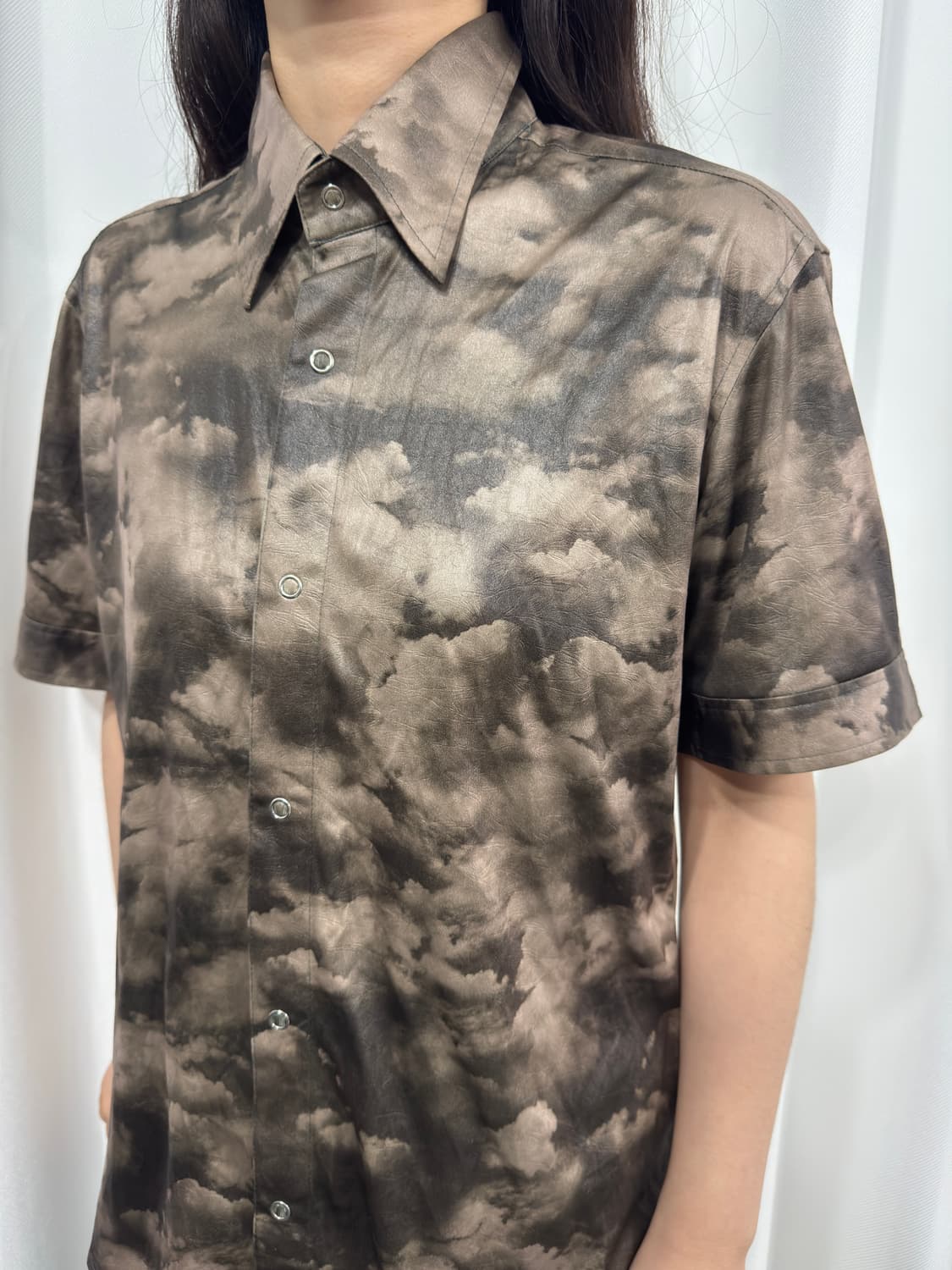 cloud printing shirt  상품이미지3
