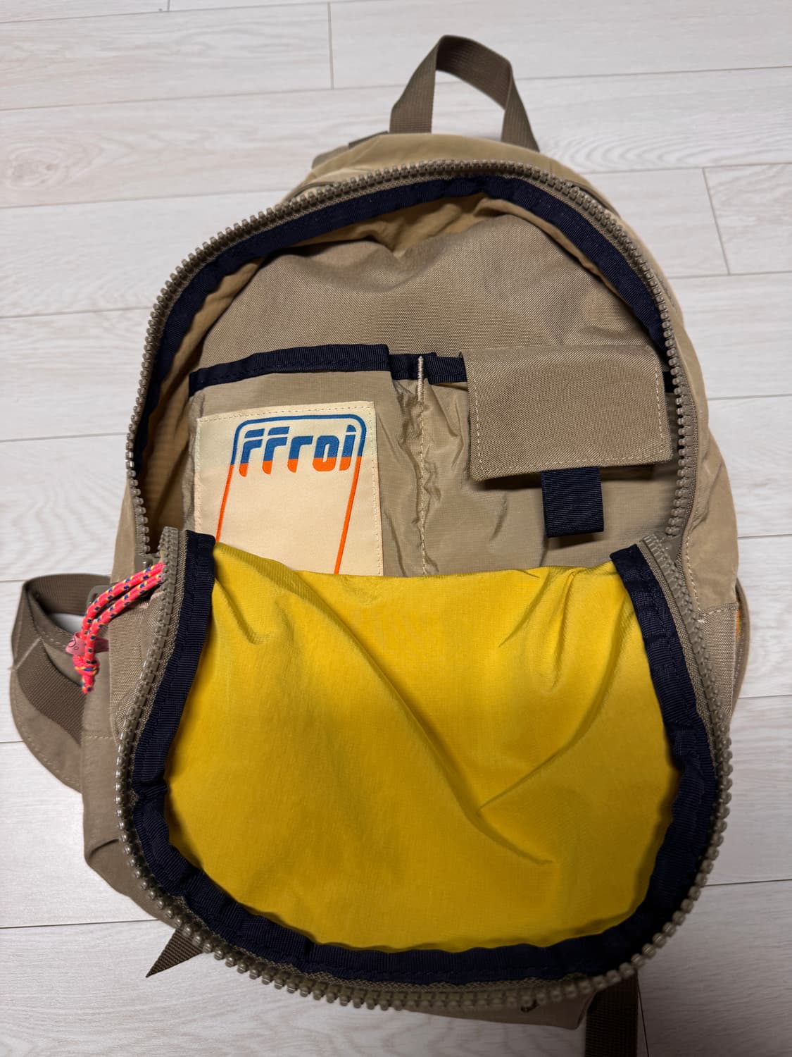 프루아 FFROI 470 백팩 베이지 상품이미지4