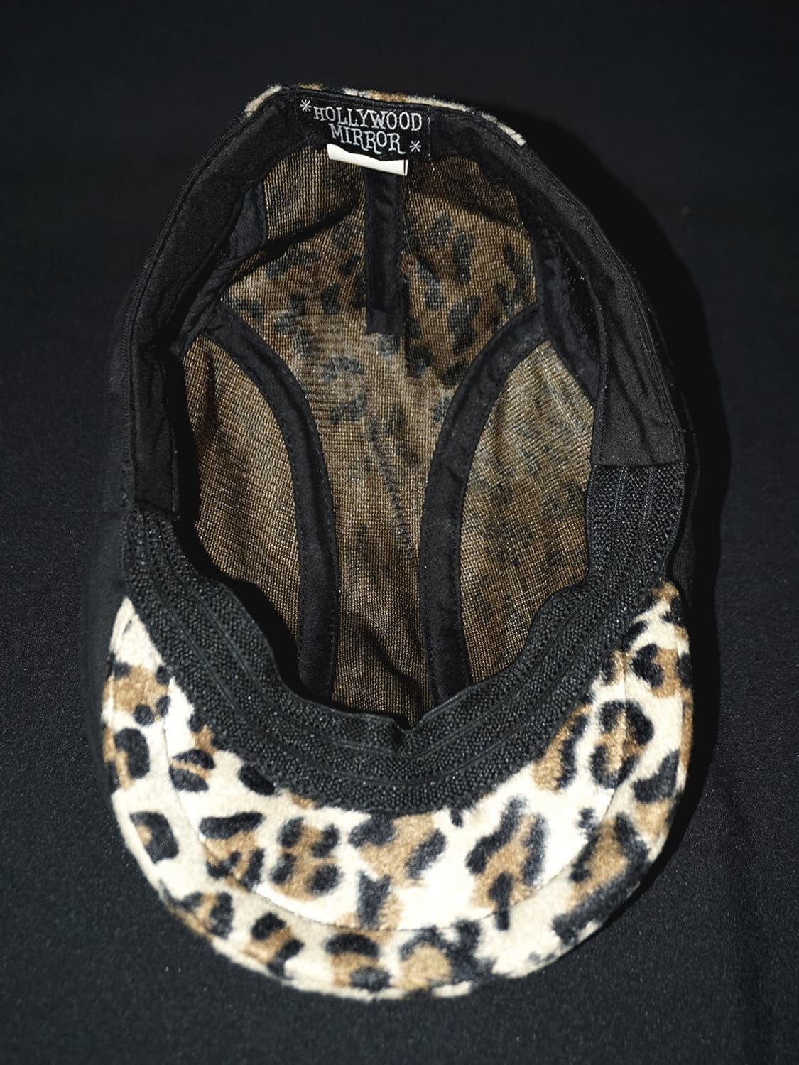 leopard suede hunting cap  상품이미지7