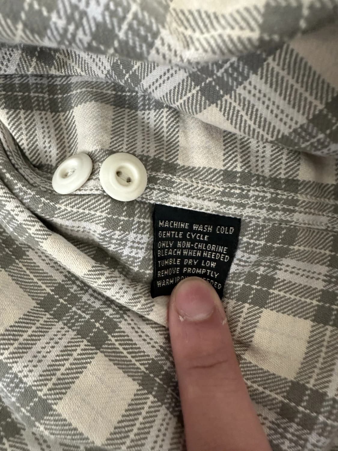 RRL 더블알엘 플레이드 트윌 워크셔츠 상품이미지8