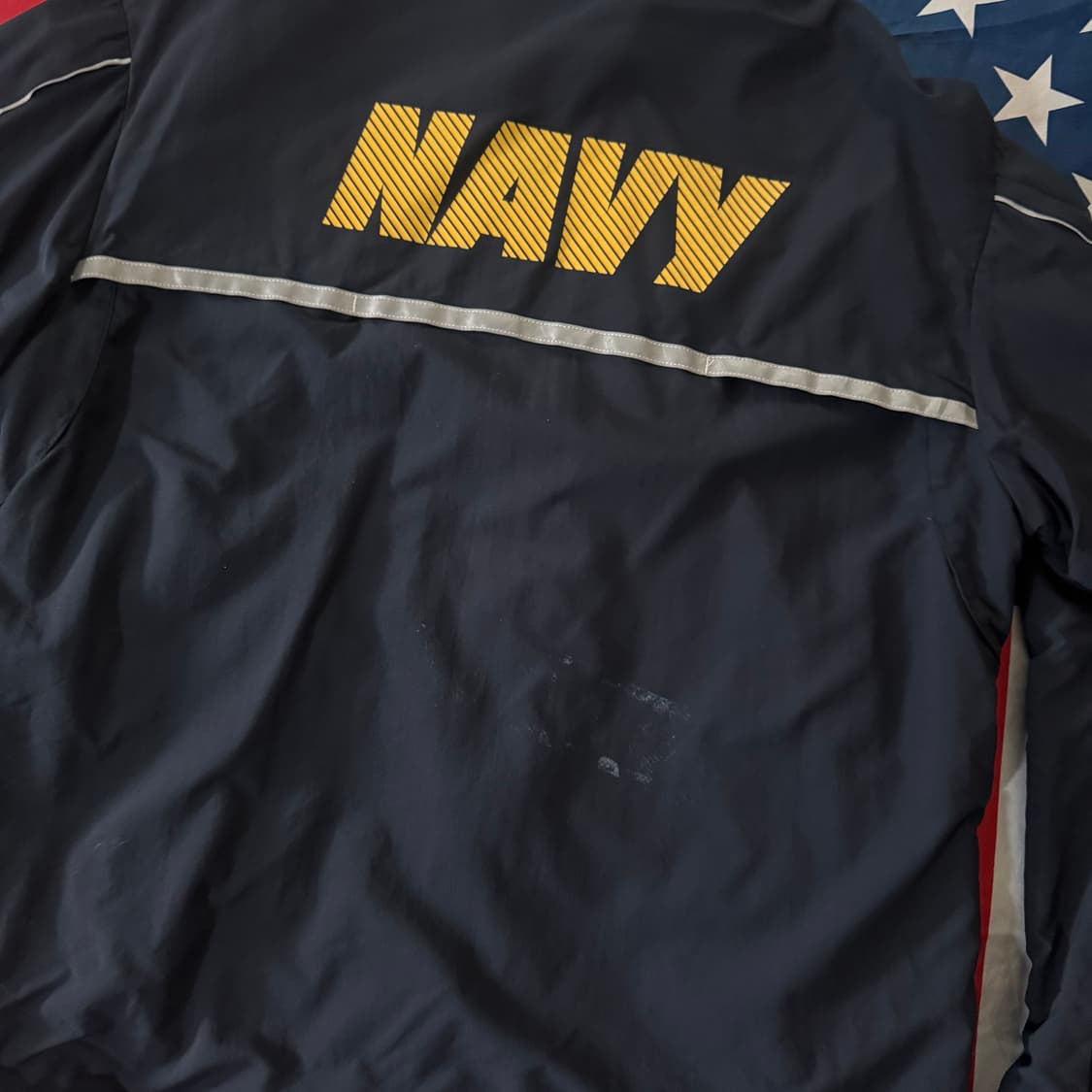 [M] 밀리터리 미 해군 NAVY 바람막이 러닝 자켓 -4 상품이미지8