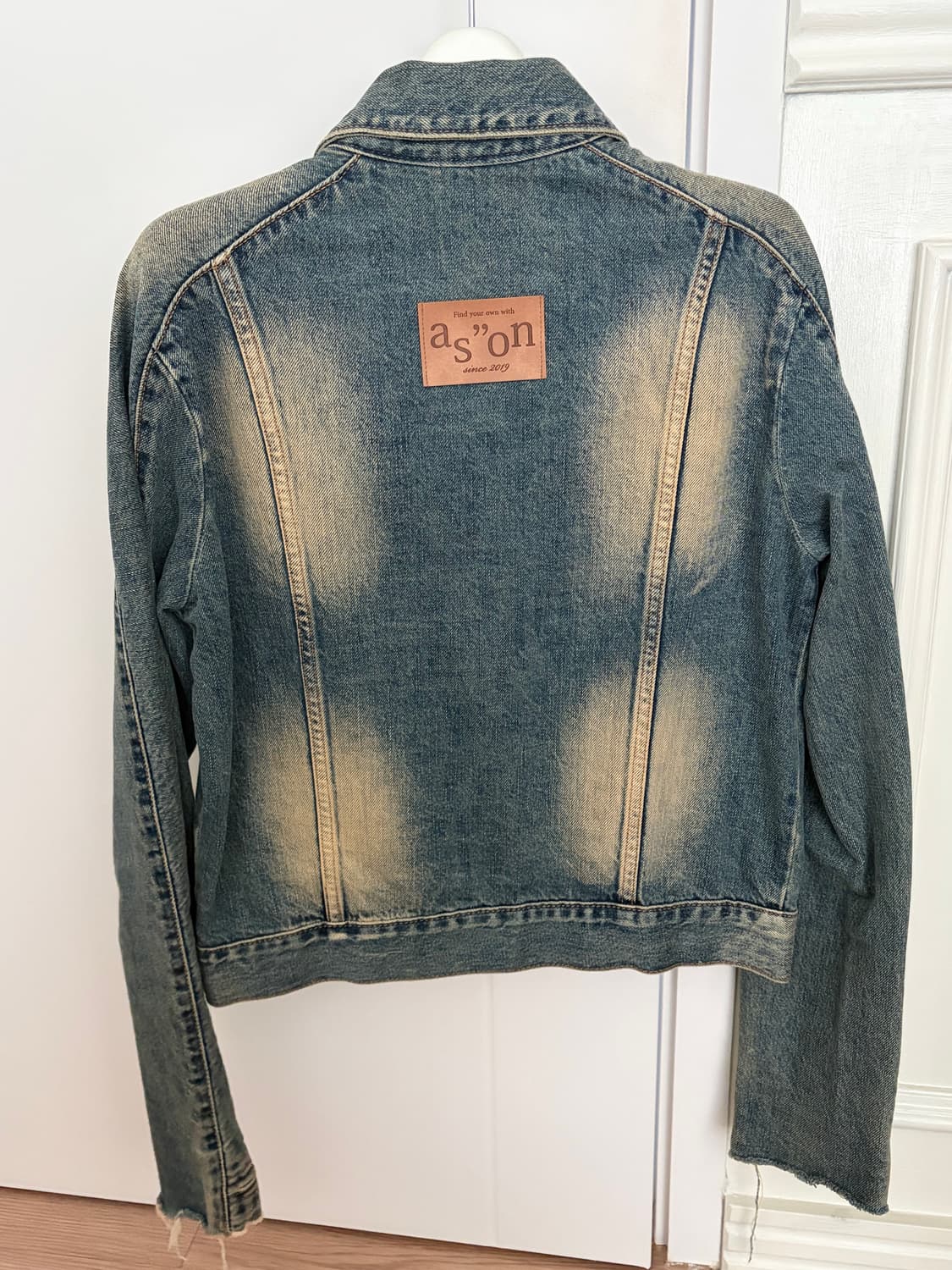 애즈온 데님 자켓 상품이미지2