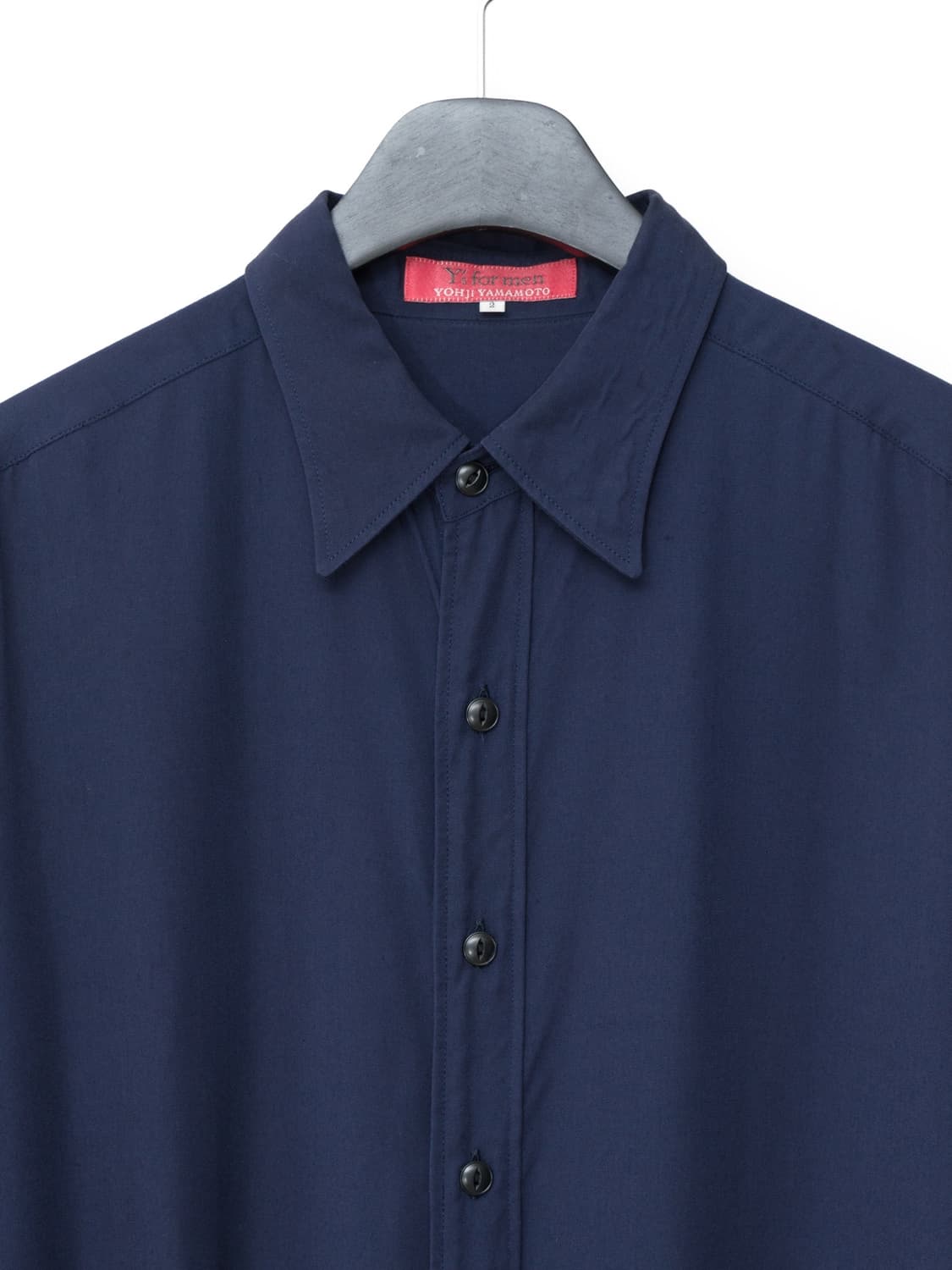 ‘00s Rayon Sleeping Shirt Navy 상품이미지3