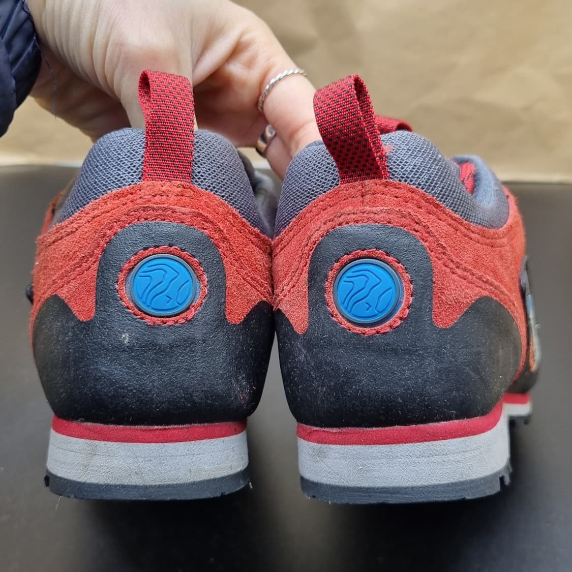 디스커버리 레드 등산화 트레킹화 230 상품이미지4