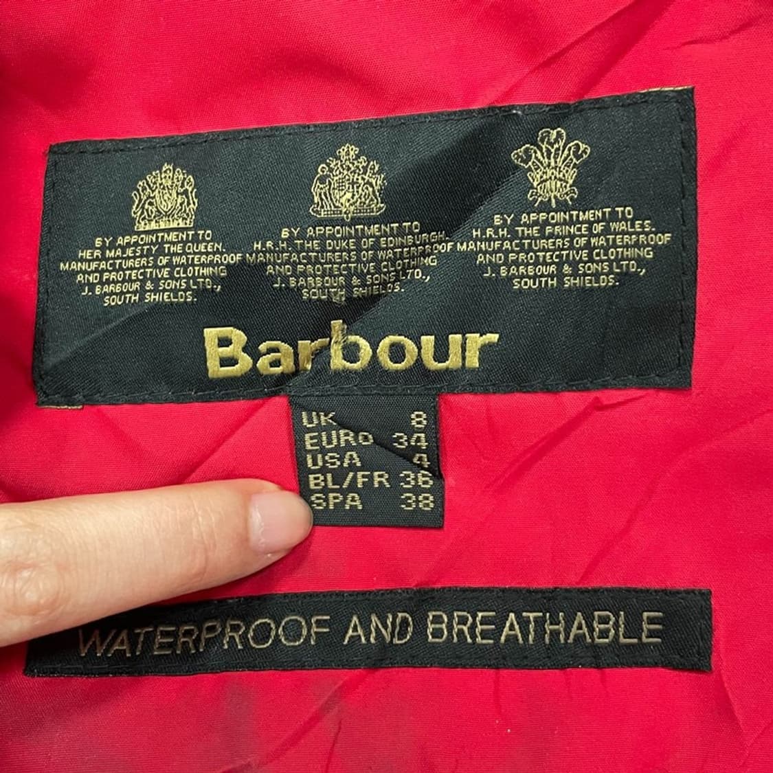 버버 후드 워크 자켓 v0457 상품이미지9