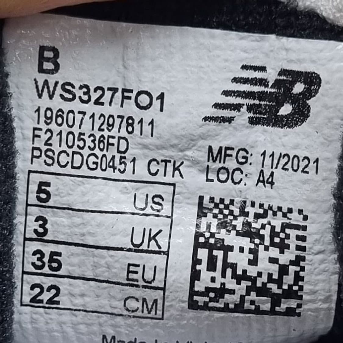 뉴발란스 327 운동화 220. 상품이미지6