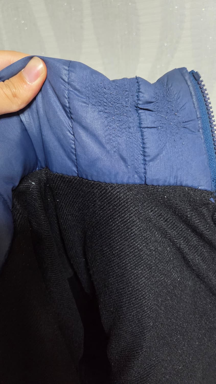 노스페이스 경량패딩 네이비 써밋 필파워 800 상품이미지5