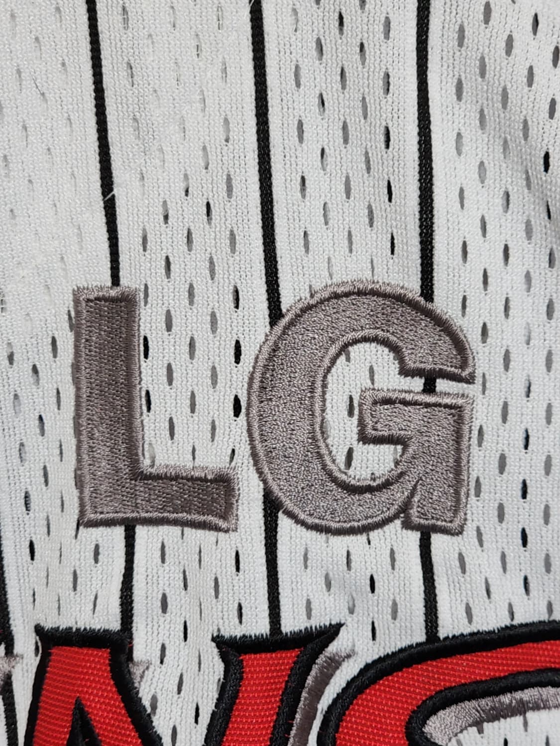 (XL) LG 트윈스 야구져지 반팔 엘지 정광태 유니폼  상품이미지4