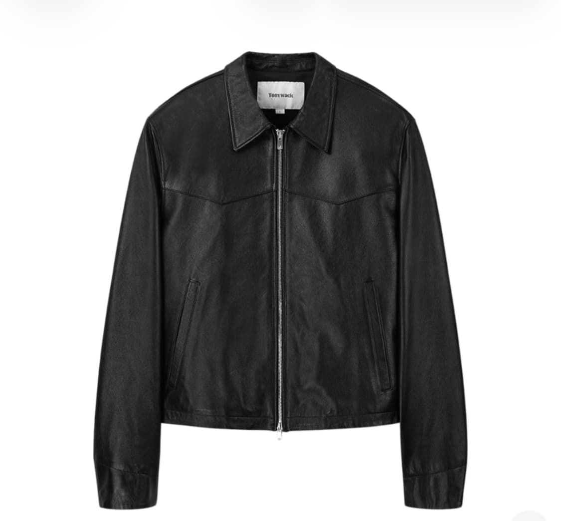 토니웩 레더 웨스턴 크롭자켓 상품이미지1