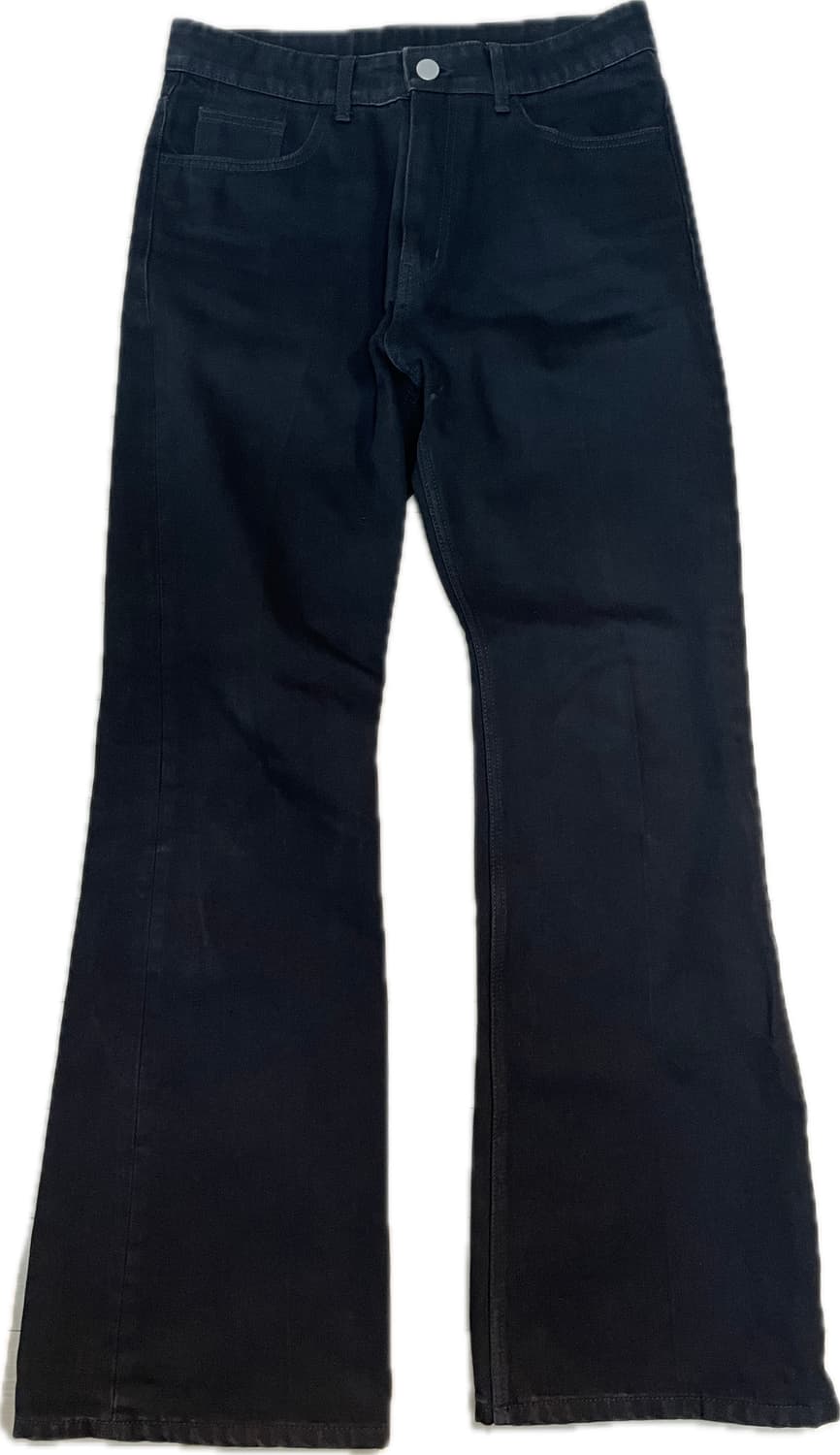 COOR 블랙 부츠컷 팬츠 M 상품이미지2