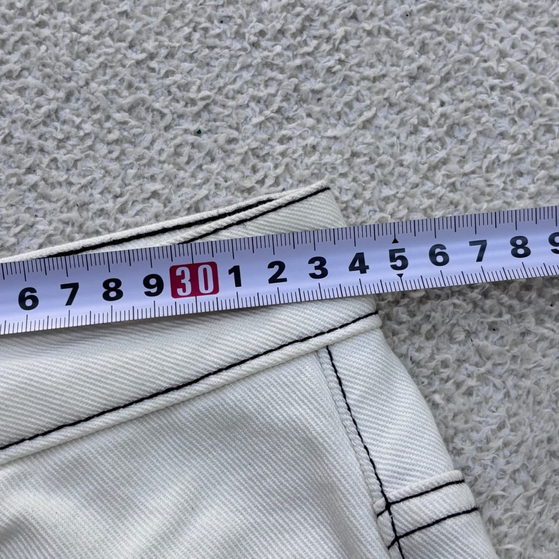 38 MSGM 크롭 플레어 데님 팬츠 0414E 상품이미지7