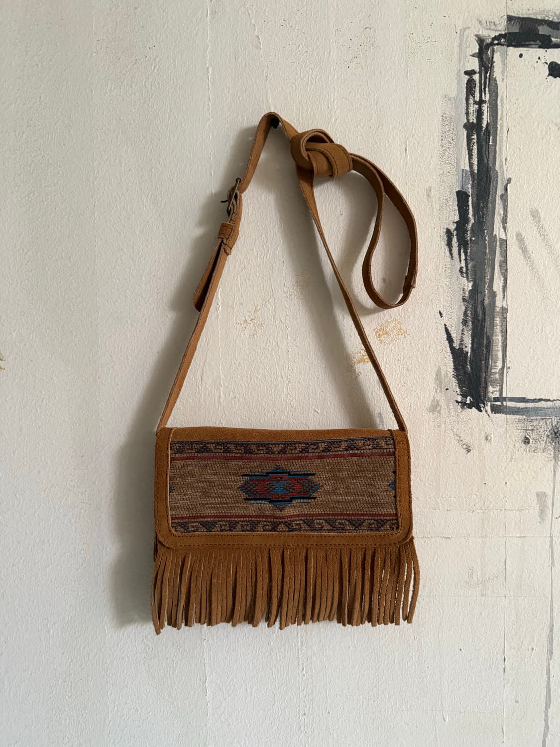 MINNETONKA fringe suede bag 상품이미지1