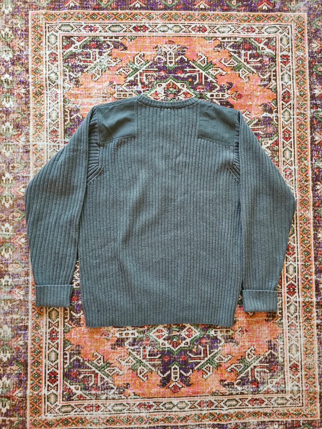 00s LL Bean 코만도 니트 웜그레이 (2XL) 상품이미지3
