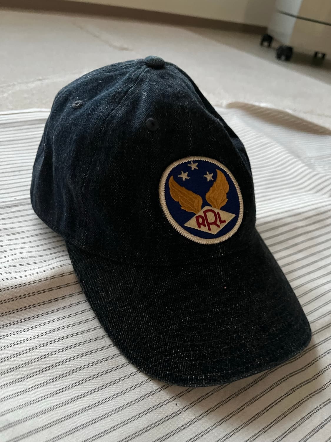 더블알엘 데님 패치 캡 상품이미지5