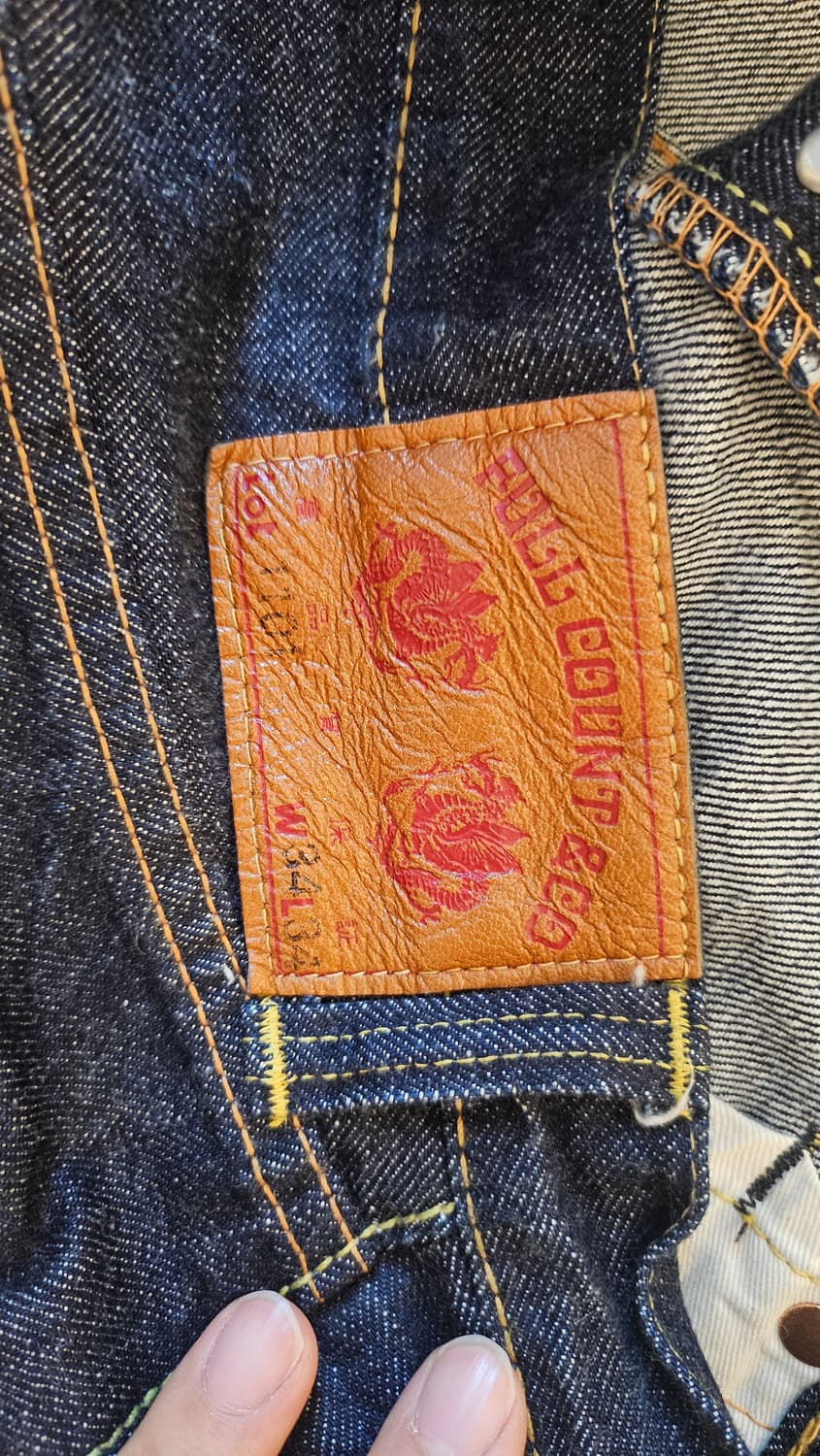 풀카운트 1101w 34사이즈 상품이미지3