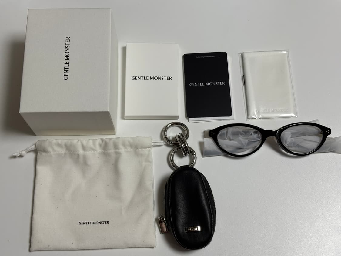 젠틀몬스터 타키온 01 블랙 풀박스 상품이미지3