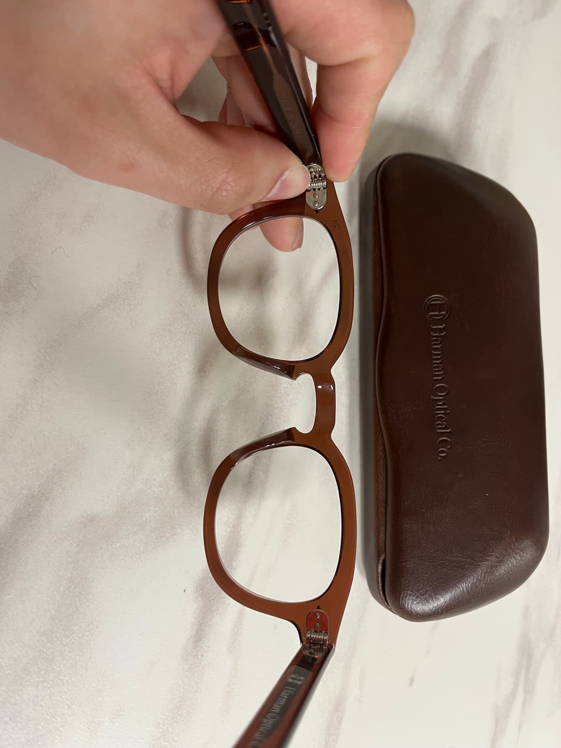 하만옵티컬 윌리스 44size 브라운컬러 상품이미지5