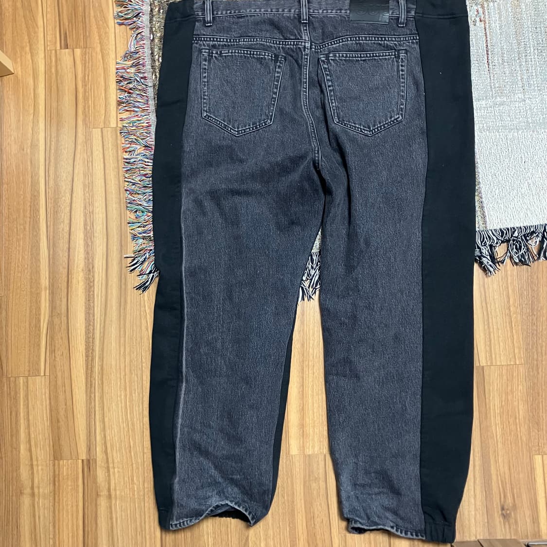 [S/M] 블레스 슈프림 오버조깅진 블랙 상품이미지3