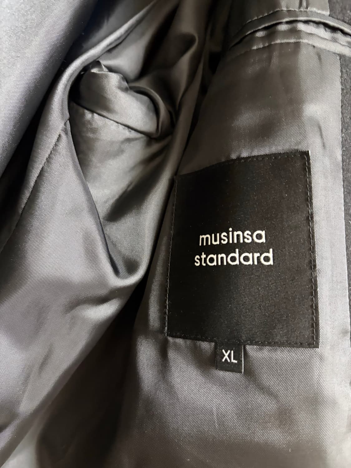 무신사스탠다드 하프 코트 상품이미지2