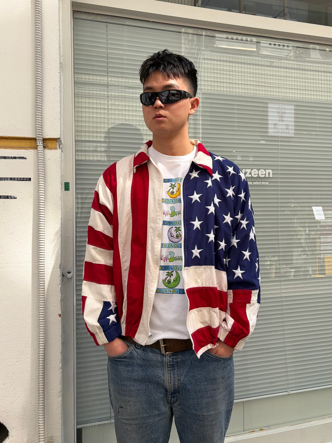 90’s Tommy Hilfiger Archive USA flag 상품이미지3