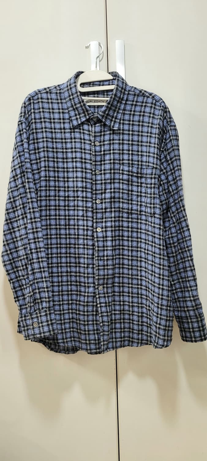 [50] 아워레가시 어보브 셔츠 켄트렐 체크 상품이미지1