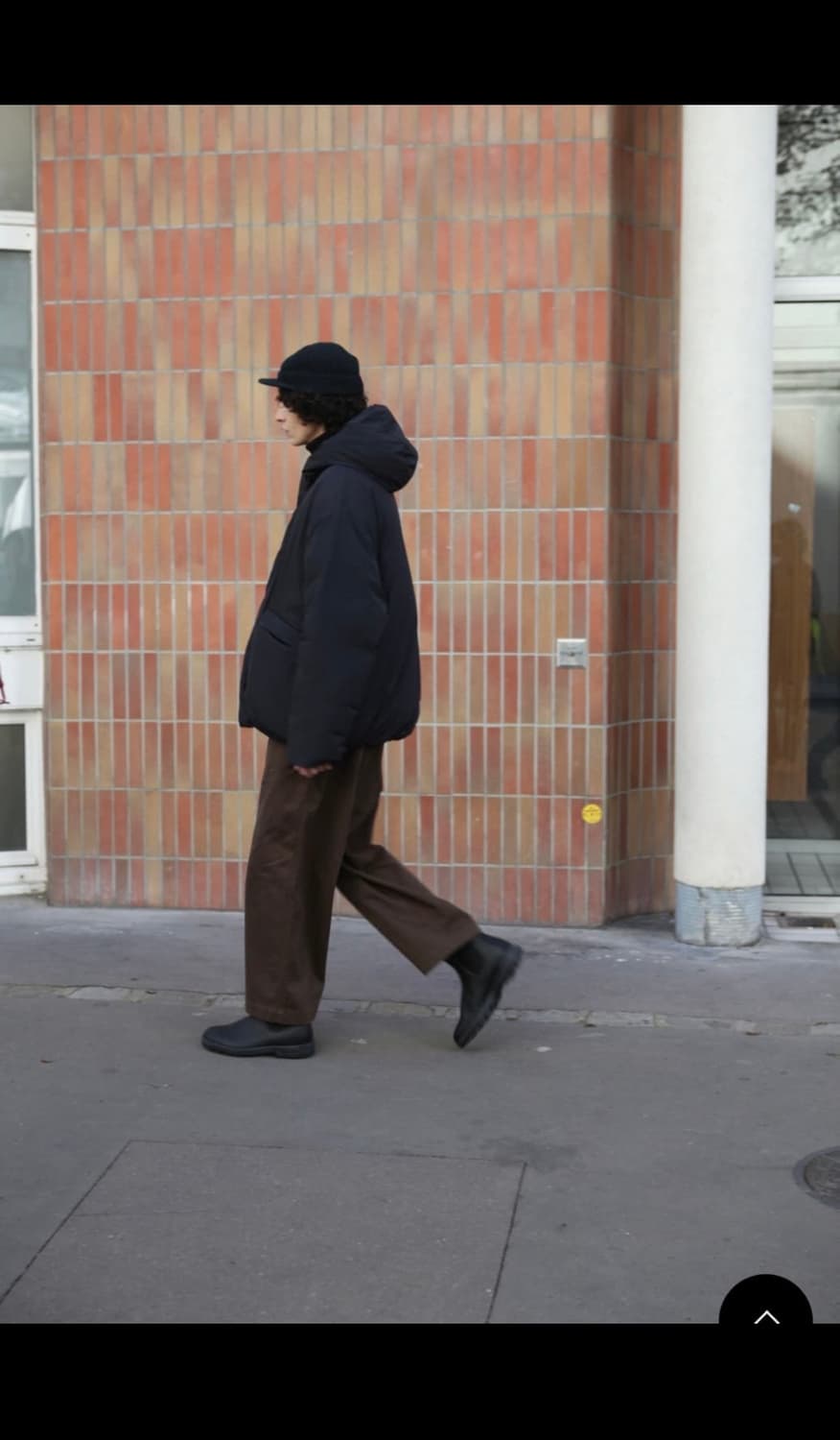 [m] 토마스모어 로빈 후드 다운 블랙 상품이미지2