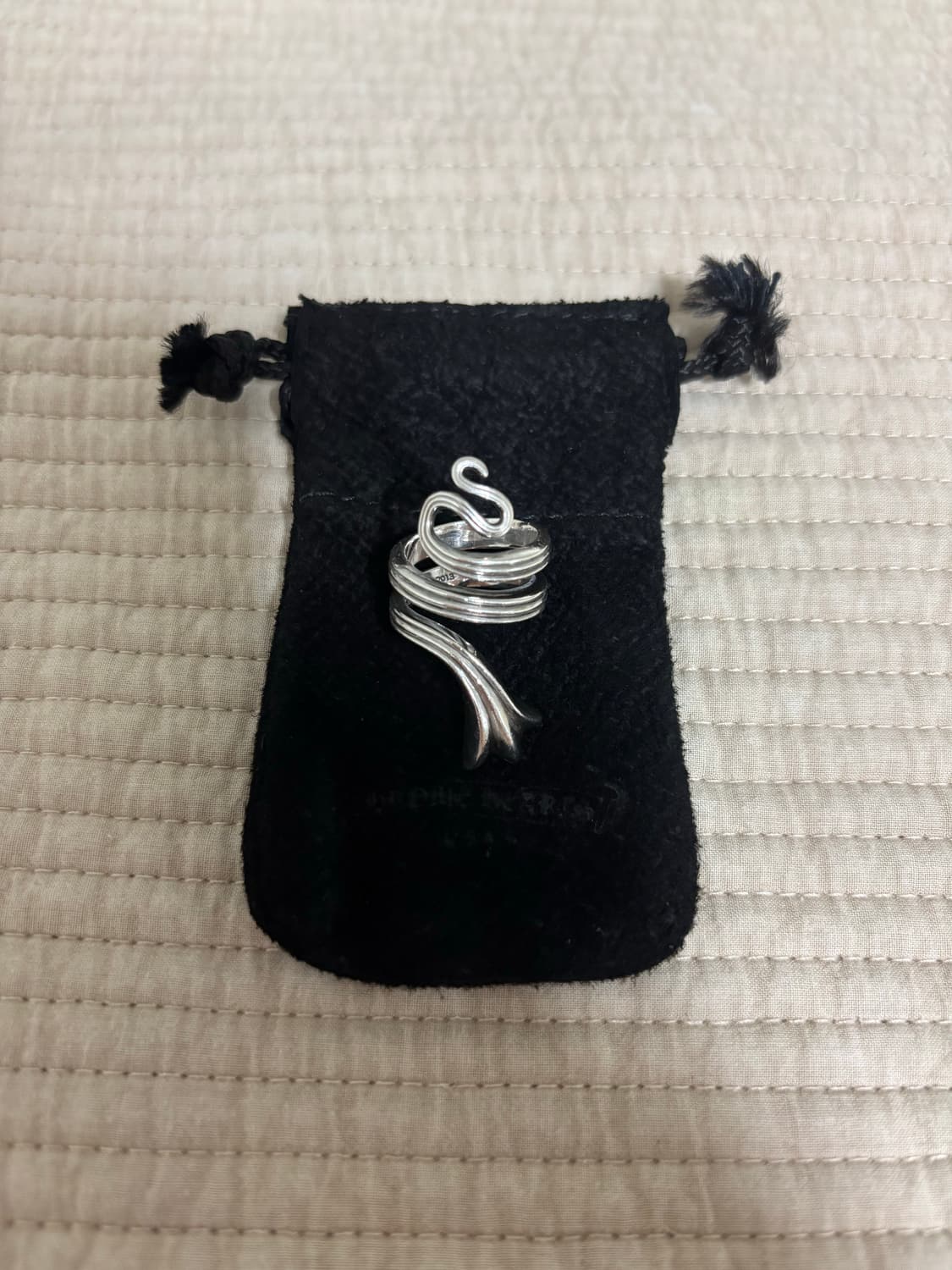 크롬하츠 크로스테일 스네이크링 판매 상품이미지2