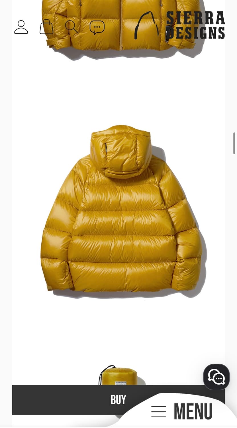 시에라 디자인 백컨트리 구스다운 상품이미지2