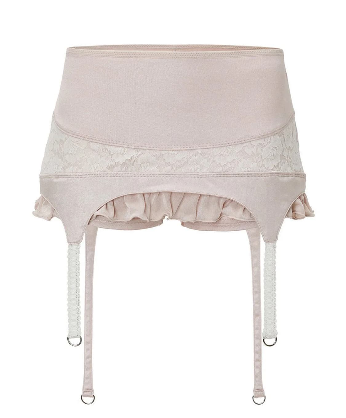 택ㅇ) 쓰리타임즈 lace garter skirt 레이스 가터 스커트 상품이미지1