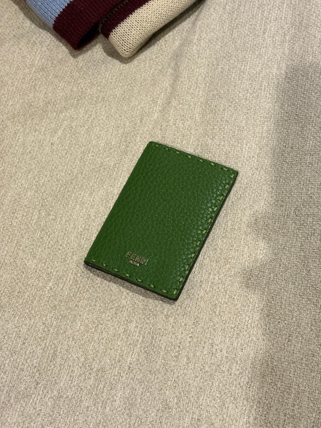 펜디 셀러리아 카드지갑 그린 상품이미지1