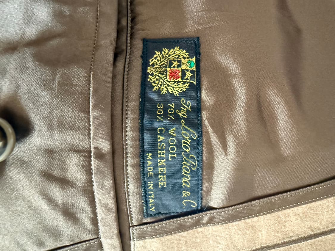 로로피아나 캐시미어 코트 상품이미지3