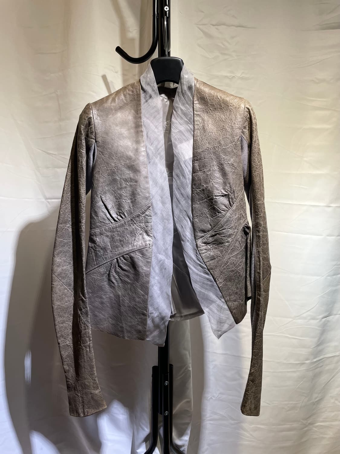 Rick Owens 2010 Sheepskin Silk Jacket 상품이미지1