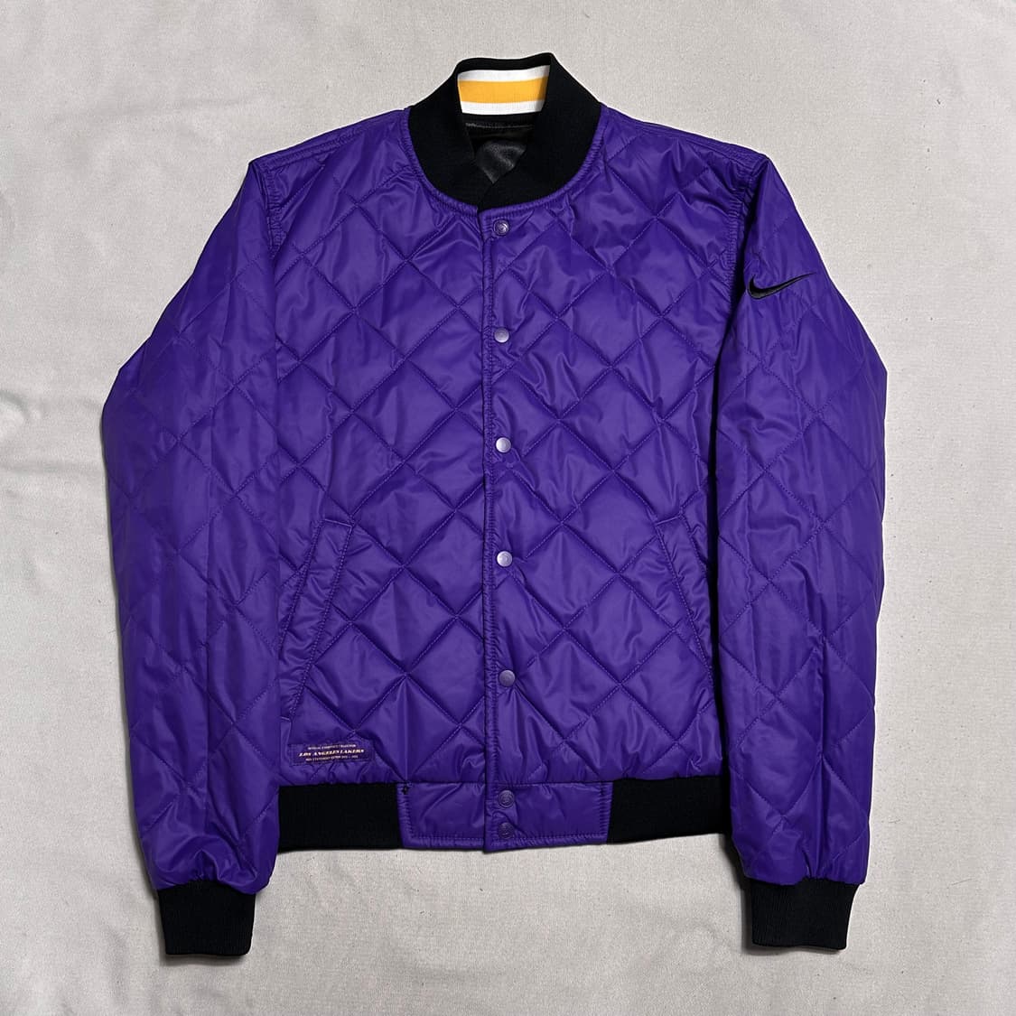L 나이키 NBA 레이커스 리버시블 바시티 자켓 상품이미지4